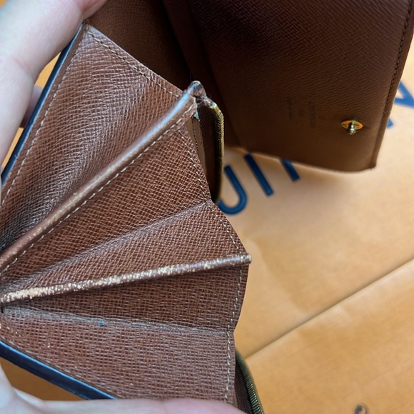LV Louis Vuitton Monogram Porte Monnaie Billets Tresor Wallet Auth. Vintage 01 - Picture 14 of 17